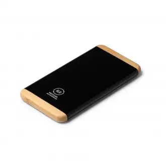 Guler - Powerbank o pojemności 5000 mAh, wykonany z aluminium z recyklingu i bambusa.