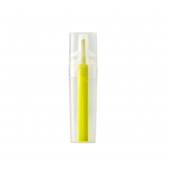 Albion - Fluorescent marker made of recycled RPET plastic with translucent design.