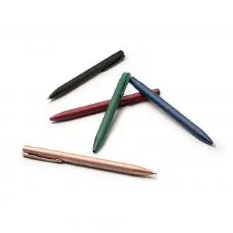 Prosa - Pen with metal body and button with matte finish