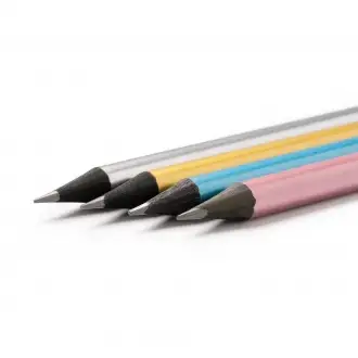 Chantra - Wooden pencil with eraser with satin finish