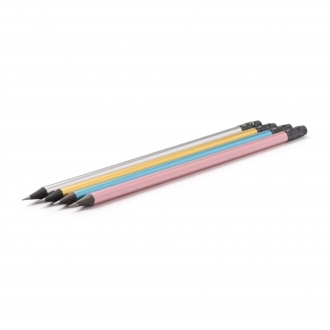 Chantra - Wooden pencil with eraser with satin finish