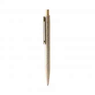 Carini - Pen made of wheat fiber with bamboo button
