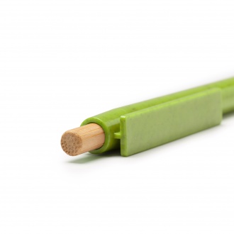 Carini - Pen made of wheat fiber with bamboo button