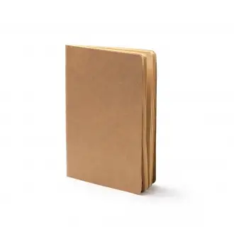 Borges - A5 notebook with hard cover made of recycled cardboard and FSC recycled paper inside
