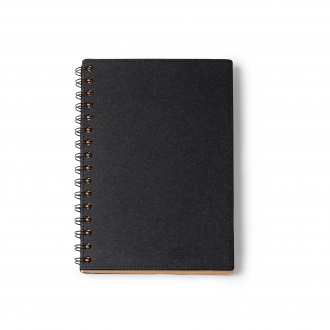 Nusax - A5 notebook with hard cover made from recycled cardboard