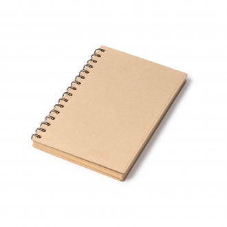 Nusax - A5 notebook with hard cover made from recycled cardboard