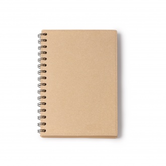 Nusax - A5 notebook with hard cover made from recycled cardboard