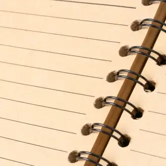 Nusax - A5 notebook with hard cover made from recycled cardboard
