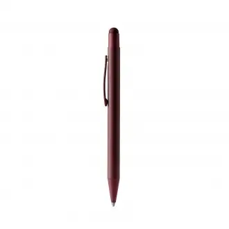 Leoni - Metal pen with stylus with matte finish