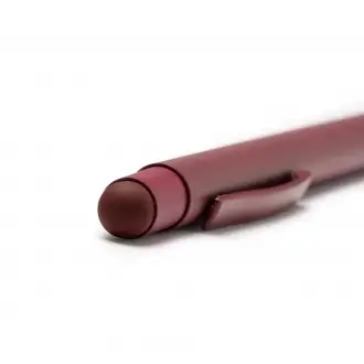 Leoni - Metal pen with stylus with matte finish