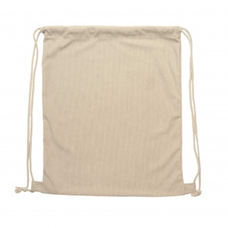 Masur - Drawstring backpack made of corduroy fabric