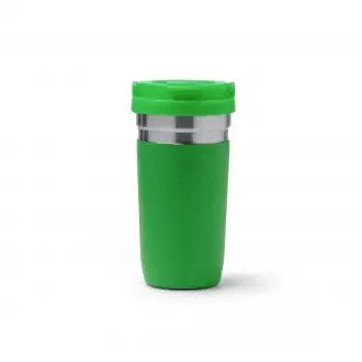 Gredos - Thermal mug with handle, made of stainless steel, double walls and matt finish