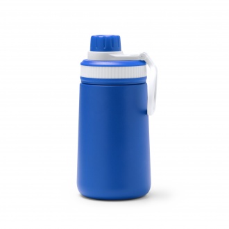 Pumba - Double-walled stainless steel bottle with straw and secure closure