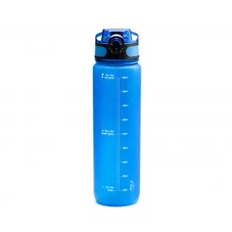Leimer - Translucent Tritan bottle, cap with nozzle and matching carrying handle, 1l.