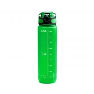 Leimer - Translucent Tritan bottle, cap with nozzle and matching carrying handle, 1l.