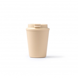 Oklan - Mug with PP body and lid, 300ml.
