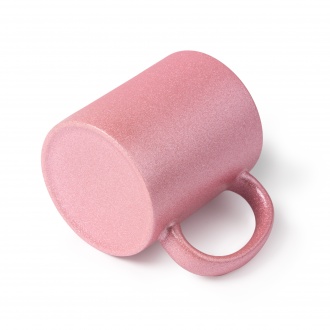 Fiona - Ceramic mug with glitter effect, specially designed for sublimation, 350ml.