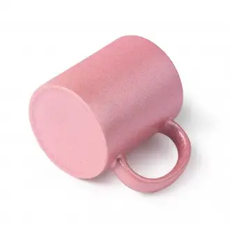 Fiona - Ceramic mug with glitter effect, specially designed for sublimation, 350ml.