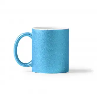 Fiona - Ceramic mug with glitter effect, specially designed for sublimation, 350ml.