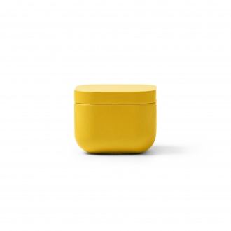 Trini - Aromatic candle with a square metal bowl. Vegetable wax with the aroma of lavender.