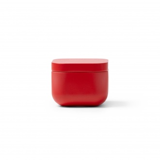 Trini - Aromatic candle with a square metal bowl. Vegetable wax with the aroma of lavender.