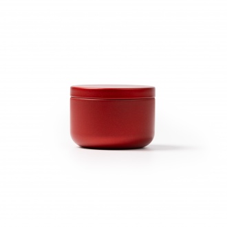 Gento - Aromatic round bowl candle, floral-scented vegetable wax.
