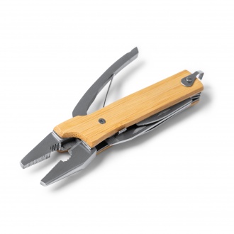 Puria - Stainless steel multifunction tool with bamboo handle