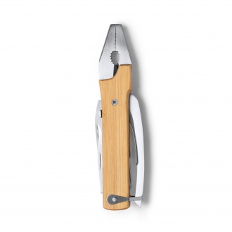 Puria - Stainless steel multifunction tool with bamboo handle