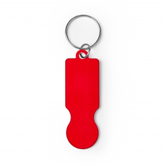 Hornet - Recycled aluminium keyring with coin for shopping trolley