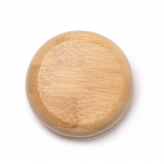Seldon - Foldable bamboo hair brush with mirror