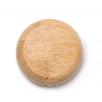Seldon - Foldable bamboo hair brush with mirror