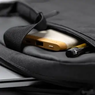 KASIM - Powerbank made of wheat fiber and bamboo, 5000mAh