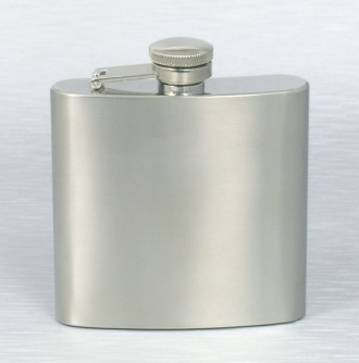 Metal hip flask