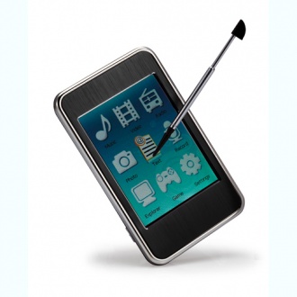 MP4 player with touch screen and TF card slot