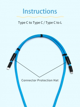 LUCY - Phone lanyard with USB C - USB C charging cable