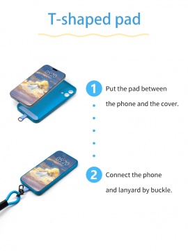 LUCY - Phone lanyard with USB C - USB C charging cable