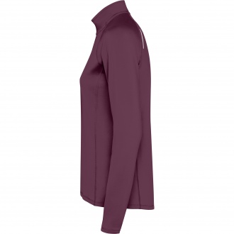 ESTAMBUL WOMAN - Women's long sleeve ranglan technical sweatshirt, half zippered, 200 gsm.