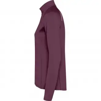 ESTAMBUL WOMAN - Women's long sleeve ranglan technical sweatshirt, half zippered, 200 gsm.