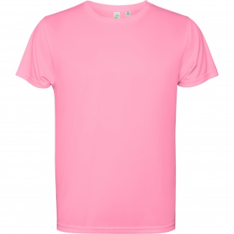 ESTORIL - Short-sleeved technical sports t-shirt. Recycled polyester, 125 gsm.