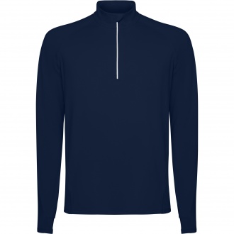 ESTAMBUL - Ranglan technical sweatshirt with long sleeves, half zippered, 200 gsm.