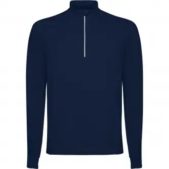 ESTAMBUL - Ranglan technical sweatshirt with long sleeves, half zippered, 200 gsm.