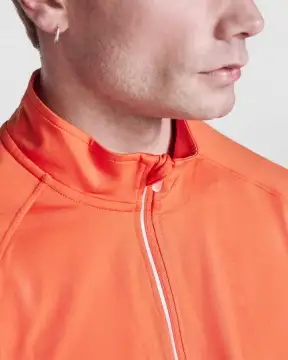 ESTAMBUL - Ranglan technical sweatshirt with long sleeves, half zippered, 200 gsm.