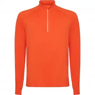 ESTAMBUL - Ranglan technical sweatshirt with long sleeves, half zippered, 200 gsm.