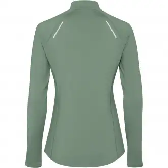 ESTAMBUL WOMAN - Women's long sleeve ranglan technical sweatshirt, half zippered, 200 gsm.