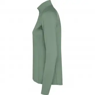 ESTAMBUL WOMAN - Women's long sleeve ranglan technical sweatshirt, half zippered, 200 gsm.