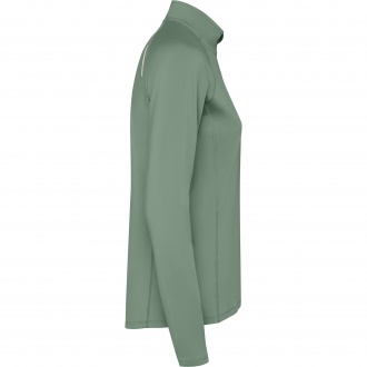 ESTAMBUL WOMAN - Women's long sleeve ranglan technical sweatshirt, half zippered, 200 gsm.