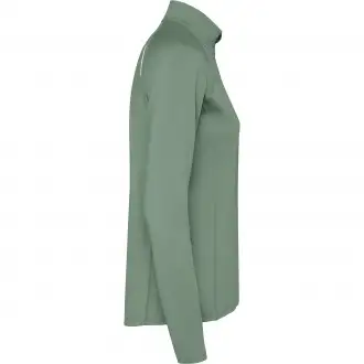 ESTAMBUL WOMAN - Women's long sleeve ranglan technical sweatshirt, half zippered, 200 gsm.