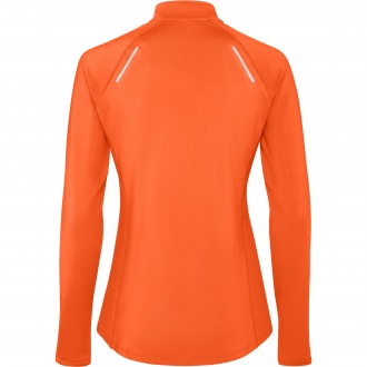 ESTAMBUL WOMAN - Women's long sleeve ranglan technical sweatshirt, half zippered, 200 gsm.