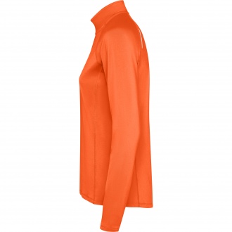 ESTAMBUL WOMAN - Women's long sleeve ranglan technical sweatshirt, half zippered, 200 gsm.