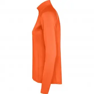 ESTAMBUL WOMAN - Women's long sleeve ranglan technical sweatshirt, half zippered, 200 gsm.